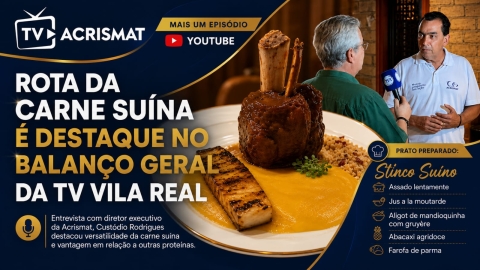 Rota da Carne Suína é destaque na TV Vila Real 