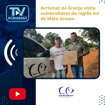 Acrismat na granja visita suinocultores da região sul de Mato Grosso