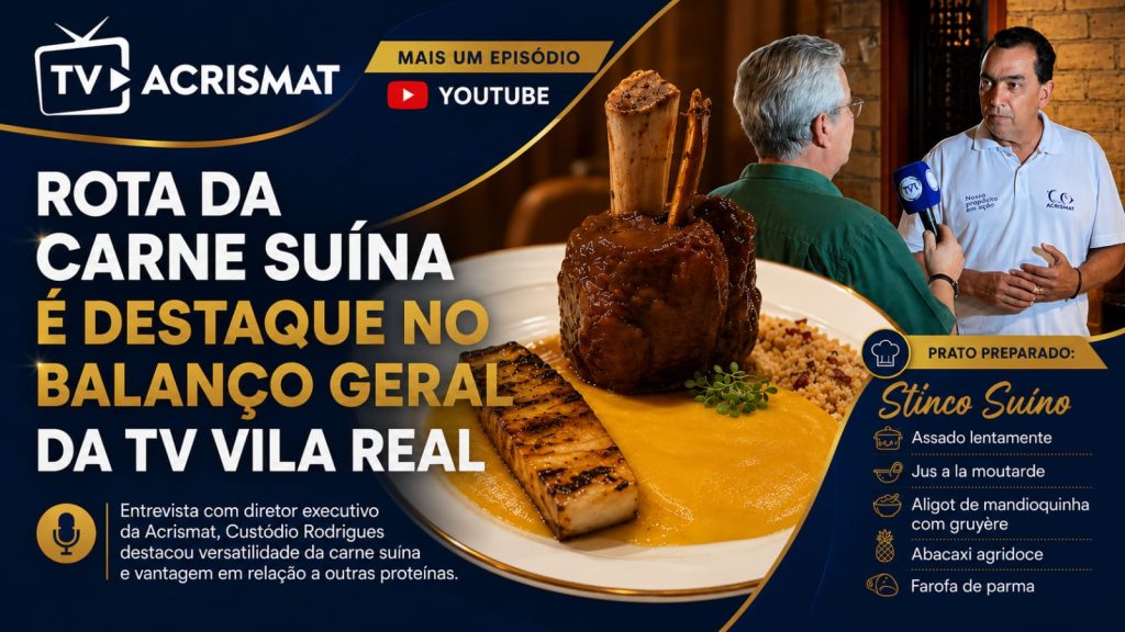 Rota da Carne Suína é destaque na TV Vila Real